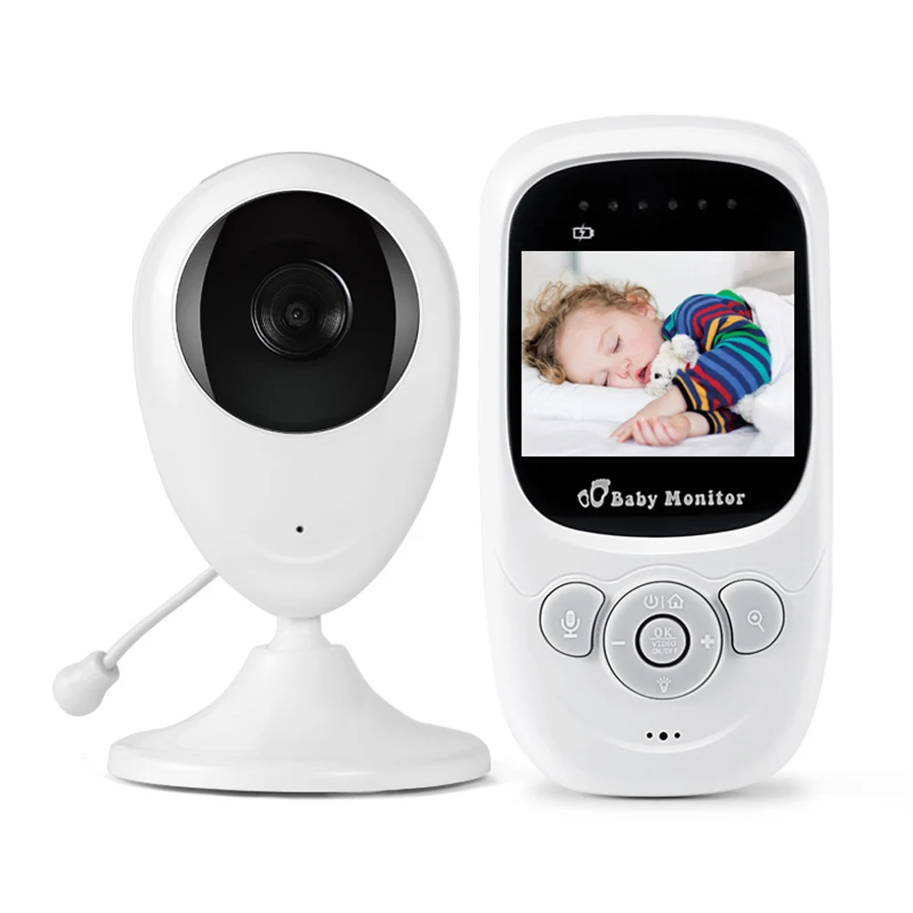 
Baby Sleep Monitor 2.4 Inch LCD Video Monitors With Digital Camera Night Vision Two-way Audio Temperature Baby Monitor 