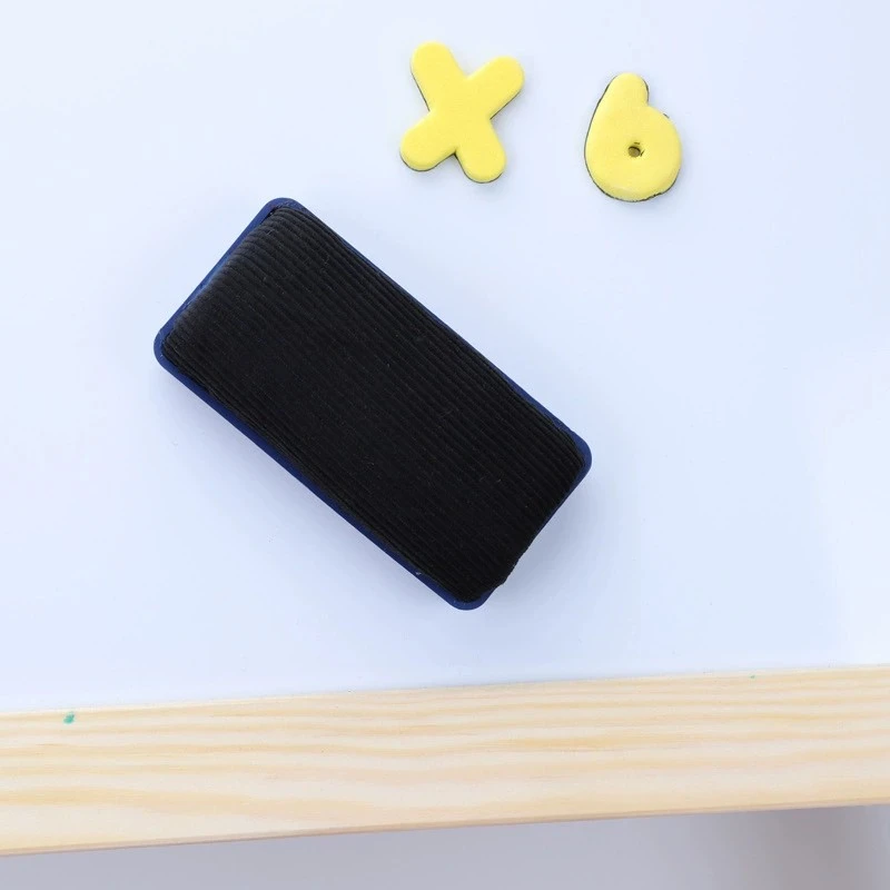 Hot sale middle size magnetic whiteboard eraser recycle material board eraser for school and office