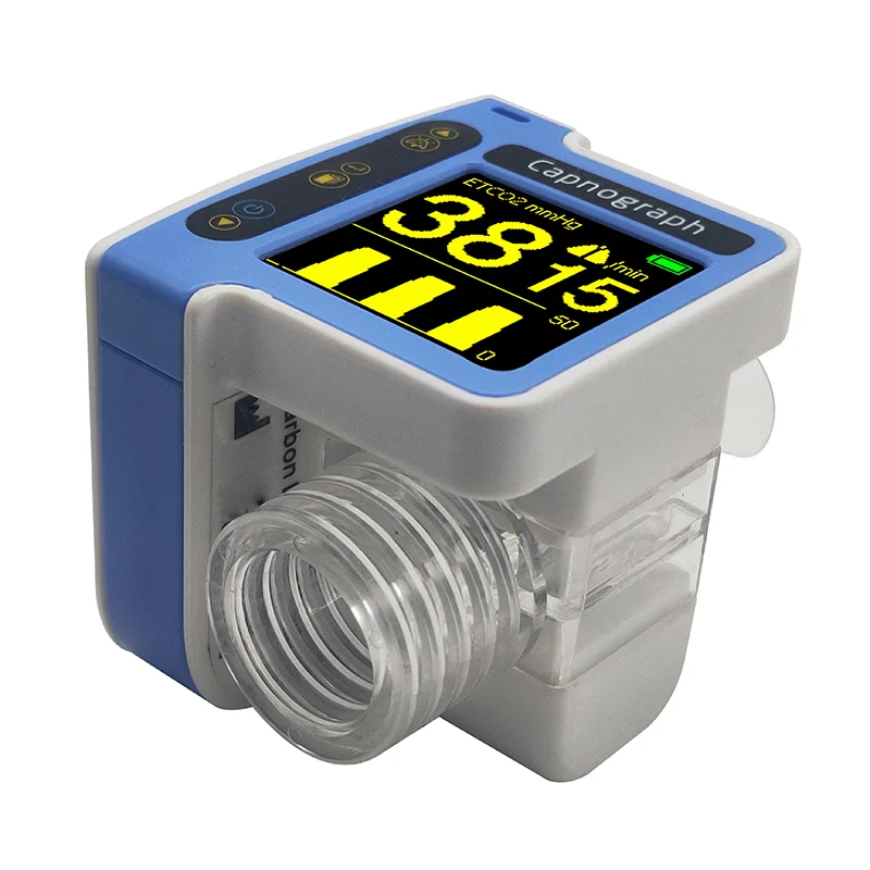 Portable Etco2 End Tidal Co2 Capnograph Compatible With Masimo Emma