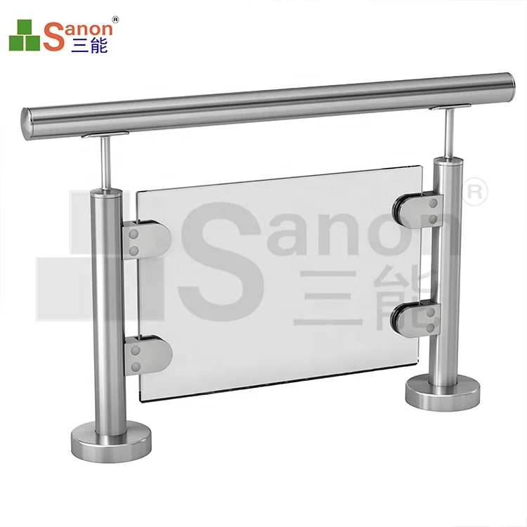 Fancy Stainless Steel Glass Wall Bracket For Holding Glass
