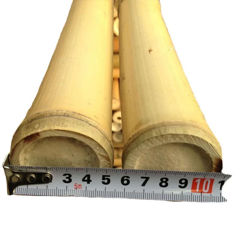 Бамбуковые палочки/палки из натурального бамбукового забора оптом для посадки или строительства обработанных бамбуковых палок для продажи декоративных растений