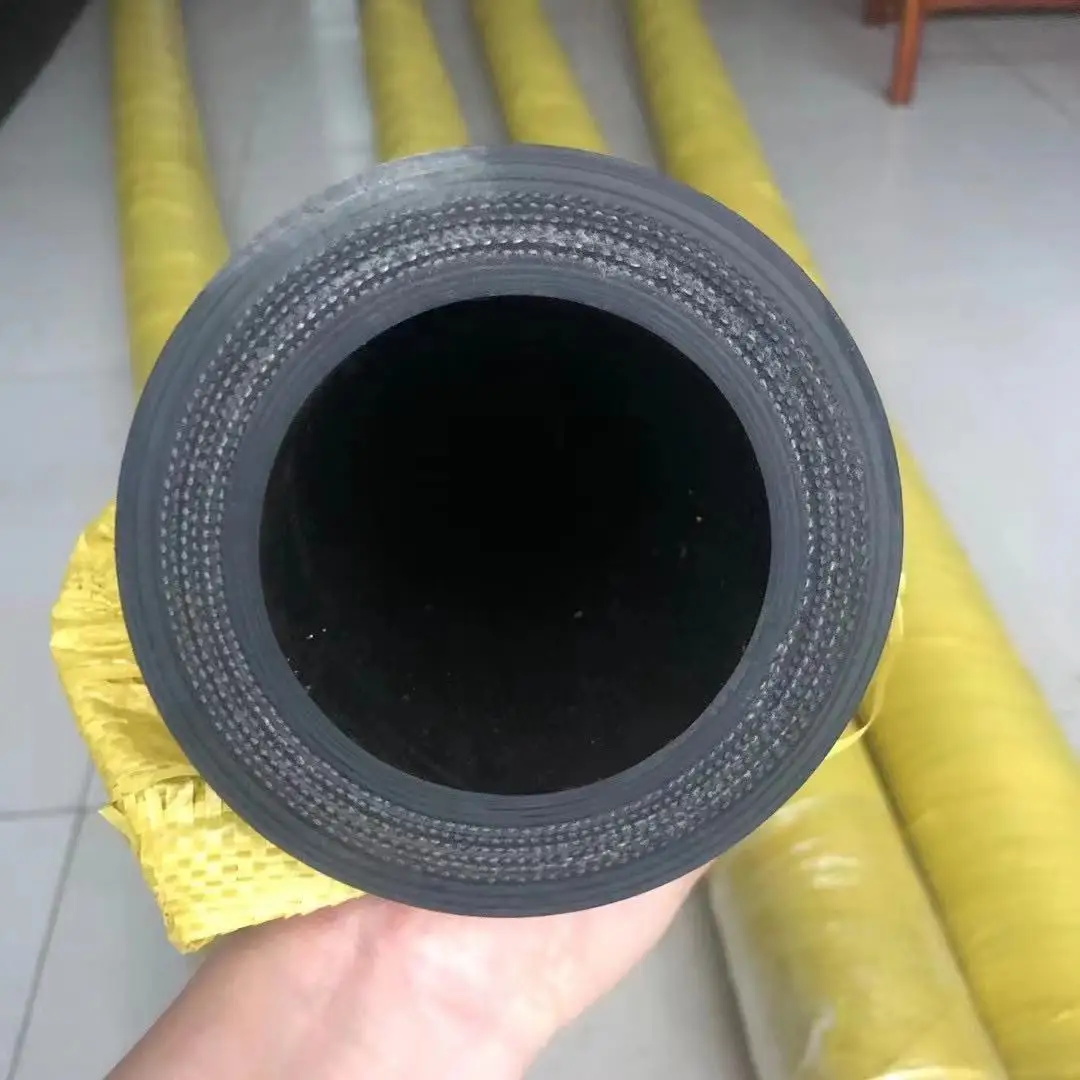 Multilayer Steel Braided High Pressure Hydraulic Rubber Hose SAE100R DIN EN Fuel Hydraulic Hose