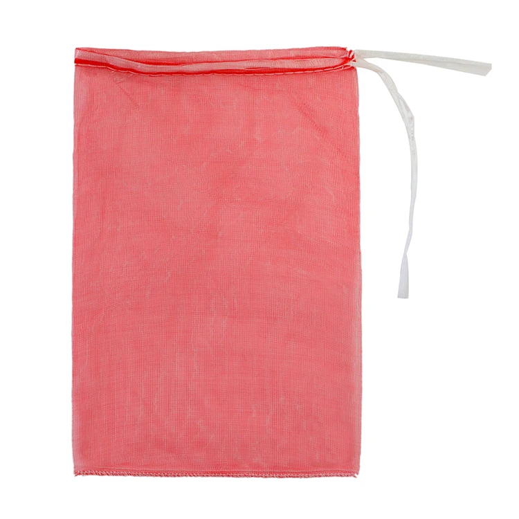 Factory high quality polypropylene material mesh bag for vegetable and fruit packaging bag