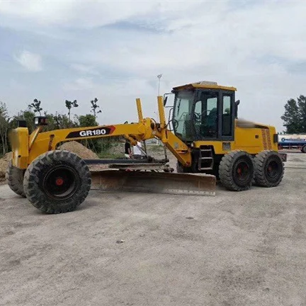 GR180 2018 хорошее состояние Оригинальные Подержанные грейдеры GR165 GR215 GR215A небольшие дорожные для продажи