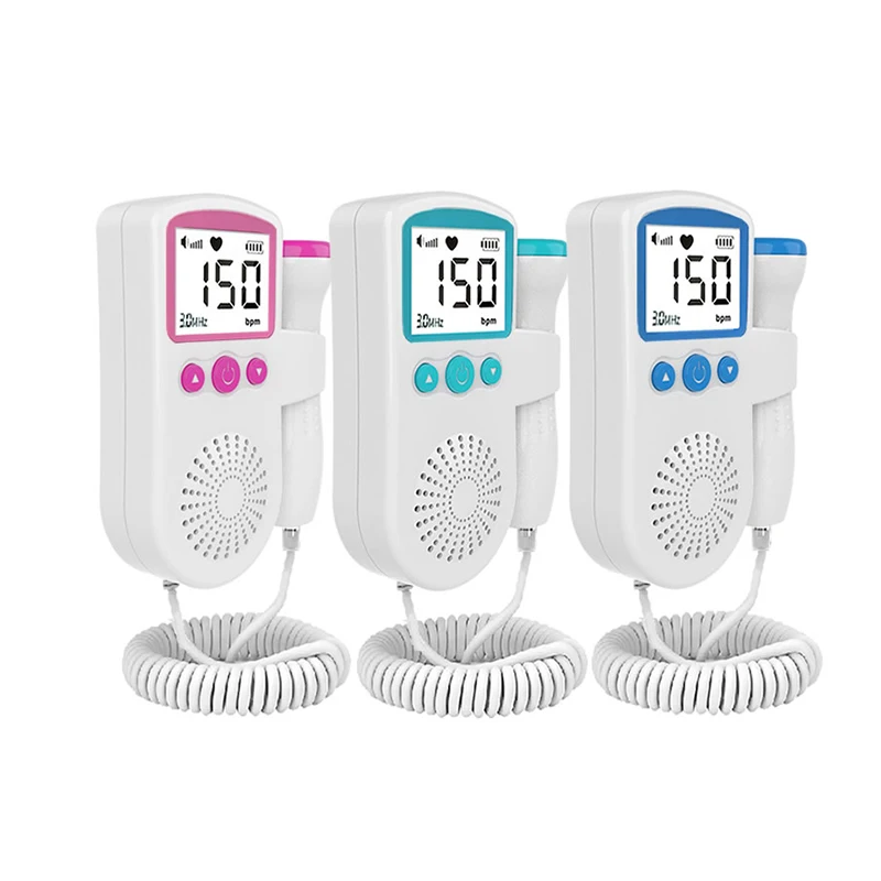 OSEN Portable Ultrasound Baby Heart Rate Machine Doppler Foetal Wireless Baby Heartbeat Monitor Fetal Doppler