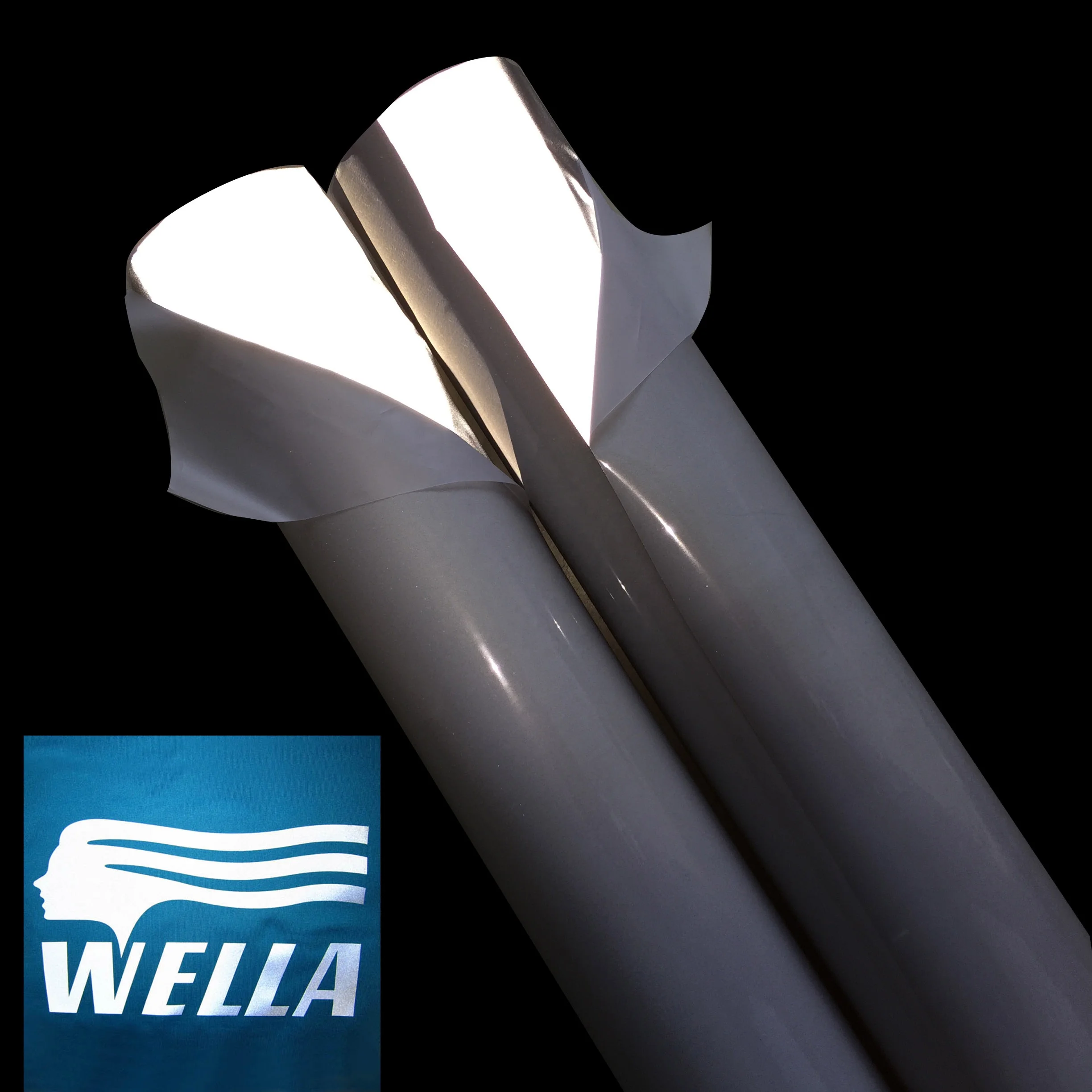 1M*50M Silver Reflective Heat Transfer Vinyl for Clothing