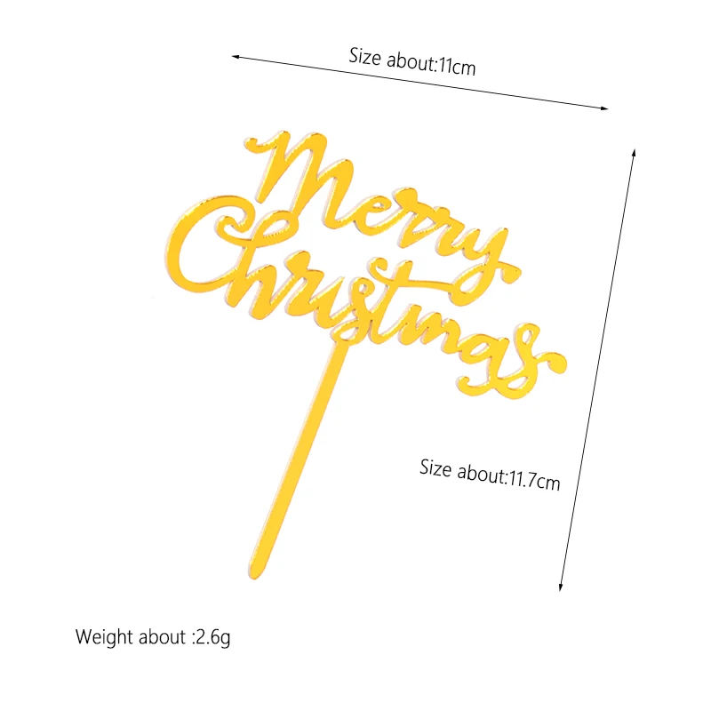 Новый акриловый Топпер для торта лазерной резки на День святого Валентина, День рождения, Рождество, акриловые топперы для торта