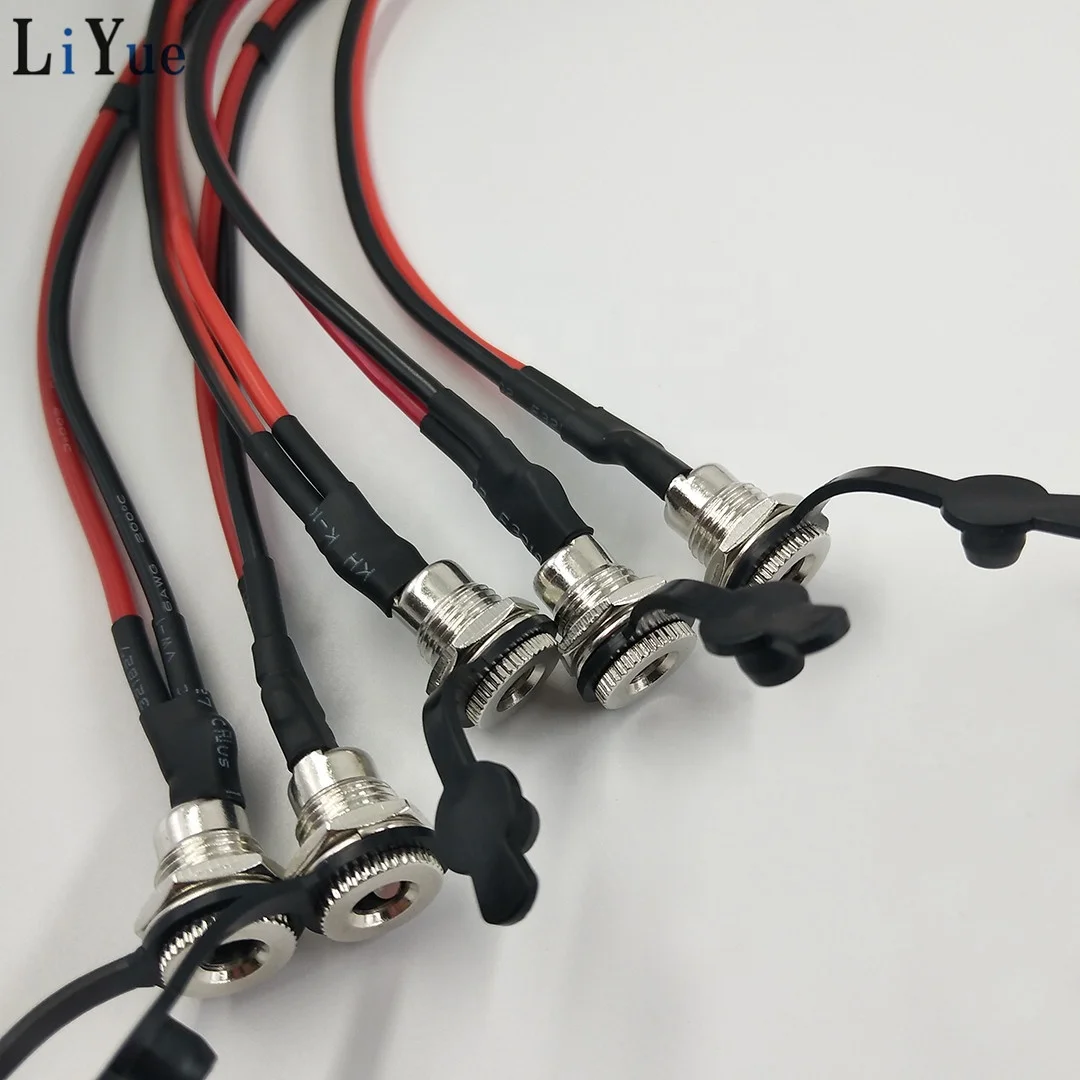 
DC power jack connector 2.5mm 2.1mm 1.35mm dc socket female plug 2.5x5.5 DC socket 