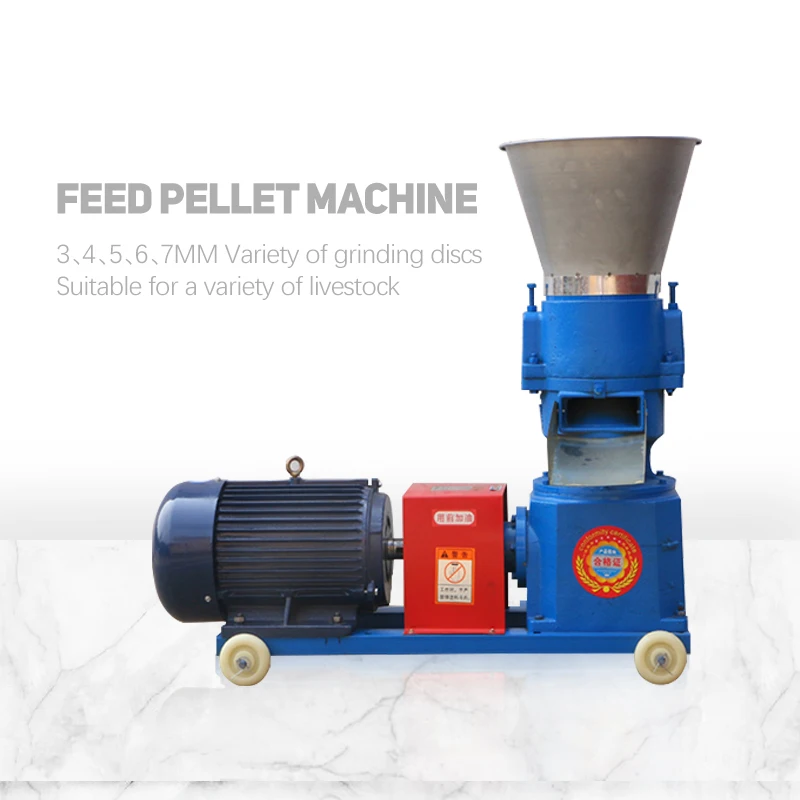 Factory new farms-use diesel engine animal feed pellet machine to make wood pellets compost pellet machine