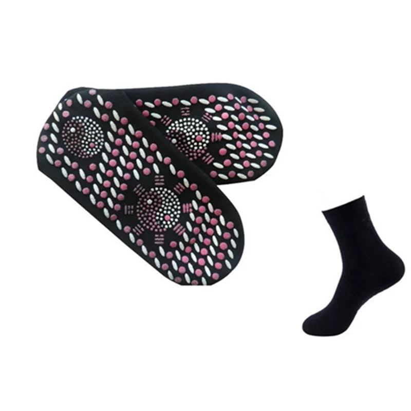 new product Tourmaline bio ceramic magnetic socks therapy massaging negative ions socks