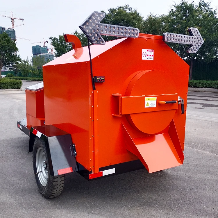 Road Machinery Mobile Asphalt Plant Continuous Mixing Type Mini Mix Asphalt Plant Asphalt Mixer Truck