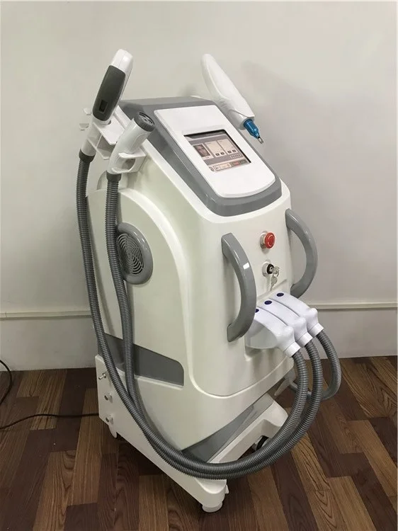 
Multifunction OPT 4 In 1 Opt+laser+RF +ipl Shr Skin Rejuvenation Tattoo Hair Removal Machine laser1064-532-1032nm 