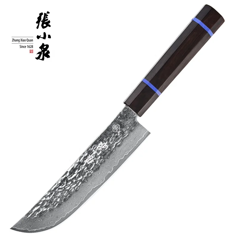 Hand Forged Boning Knife damascus knives for chefs 7 inch hunting knife