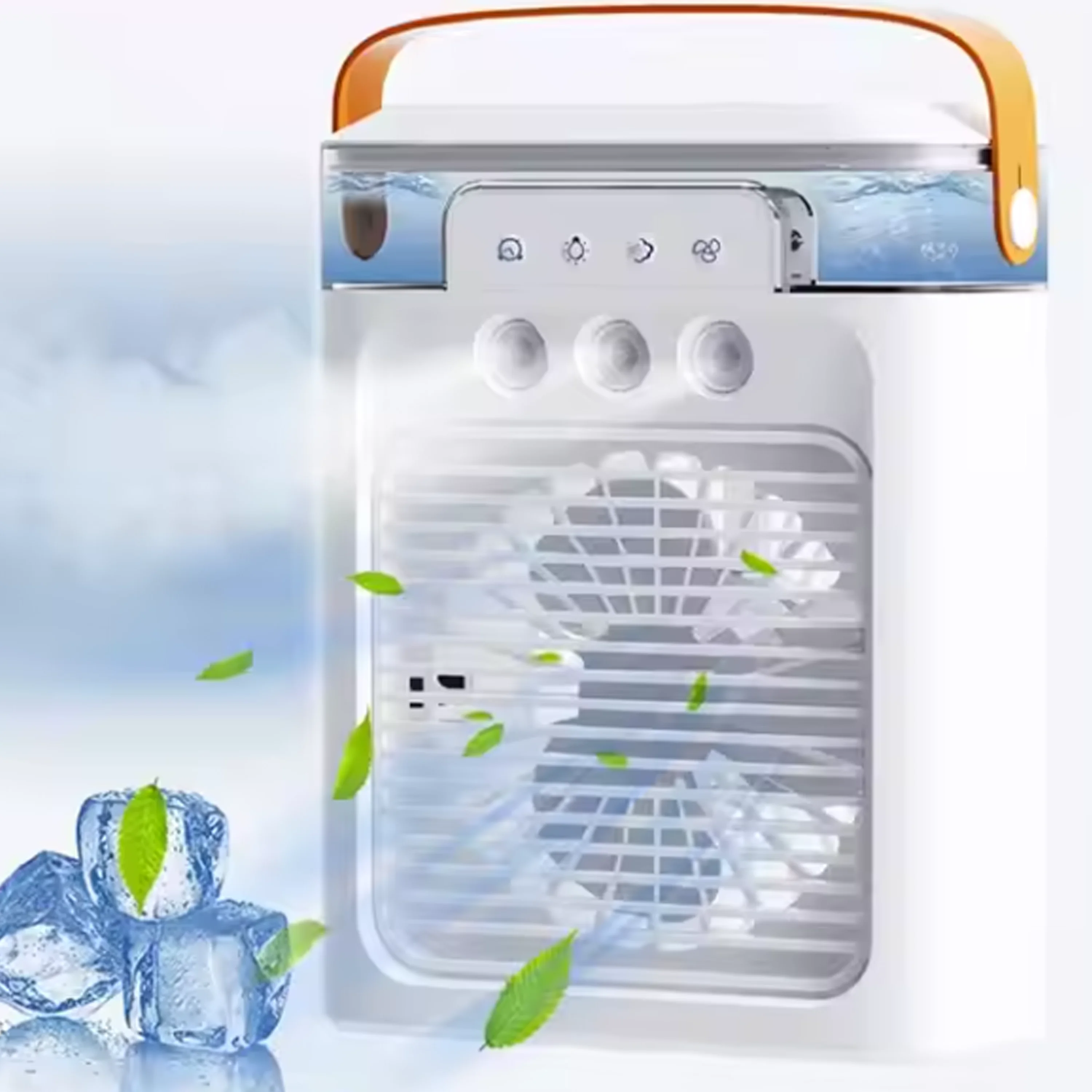 New Air Conditioner Cooling Fan Evaporative Portable Mini Air Conditioner Mini Ventilador 3 Speed Cool Mist Personal Air Cooler