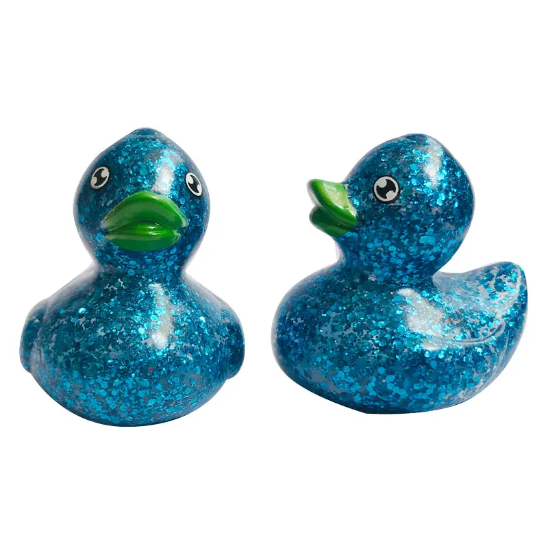 Decompression treatment fidgety floating without filler safe material gold duck plush toy