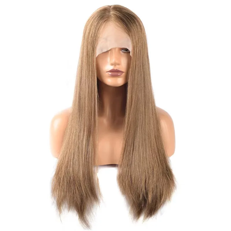 Китайский девственные волосы швейцарский HD кружевной длинный Моно Топ парик прямые объемные волны с натуральным прозрачным кружевом