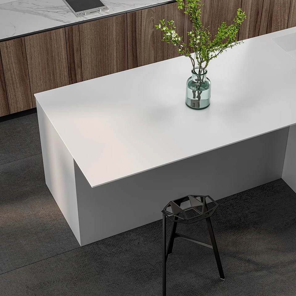 GUCI Bulgari gold sintered stone slab wall floor furniture surface large glazed matte glossy tile