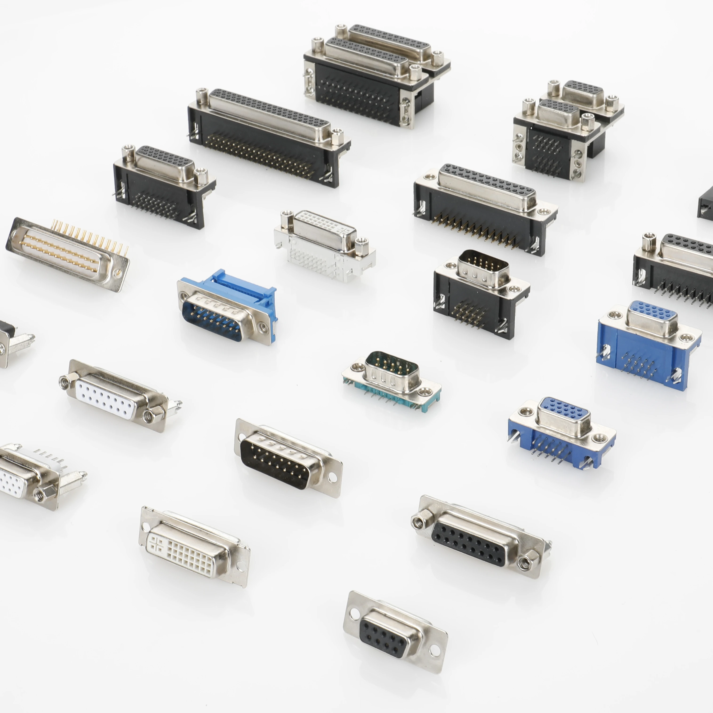Winpin IO connector A type female right angle smt high speed