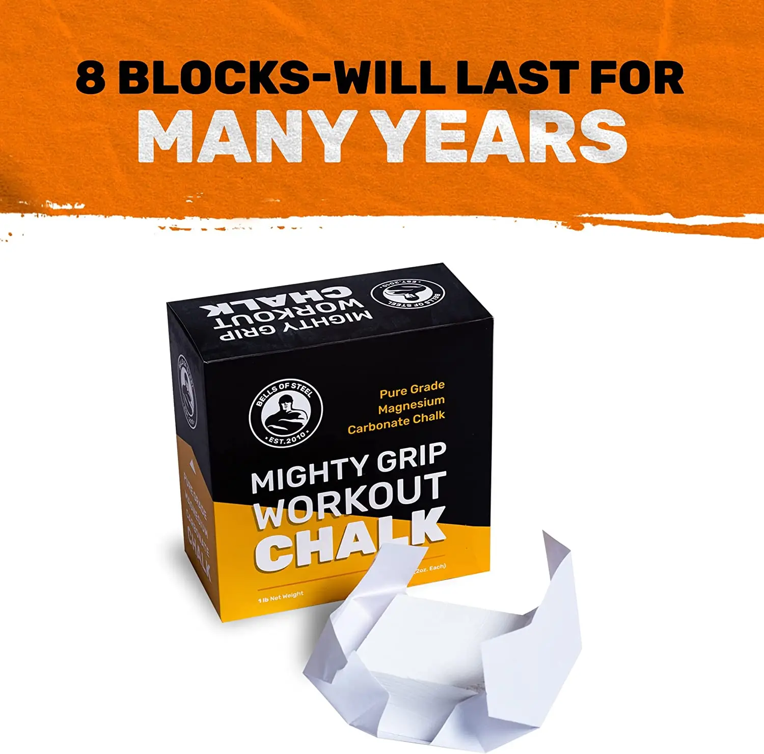 56g Sport Magnesium Weightlifting Gym Chalk Blocks