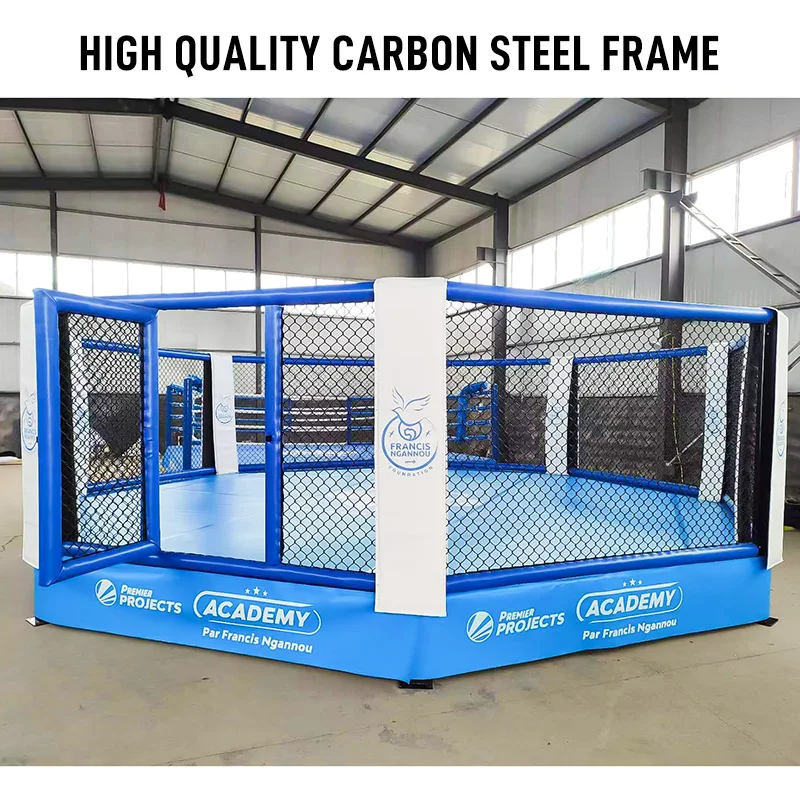 Ngannou Same Style Octagon Cage Customizable International Standard For Professional MMA Competition