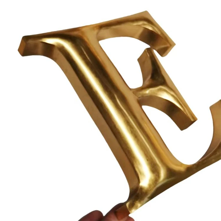 Custom Indoor or Outdoor Advertising Signs Acrylic Channel Stainless Steel Led Letter
