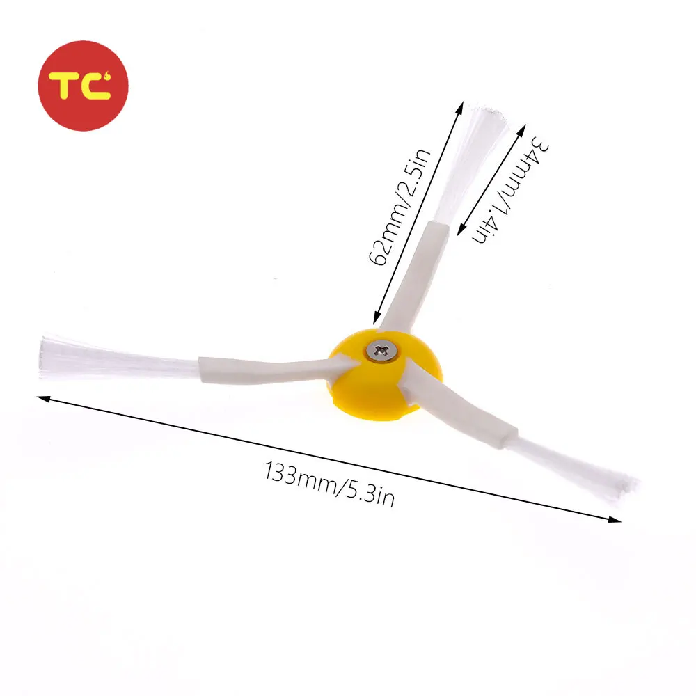 Replacement Vacuum Cleaner Filter & Bristle Flexible Brush for Irobot Roombas 500 Series 520 530 540 550 560 570 580 Parts