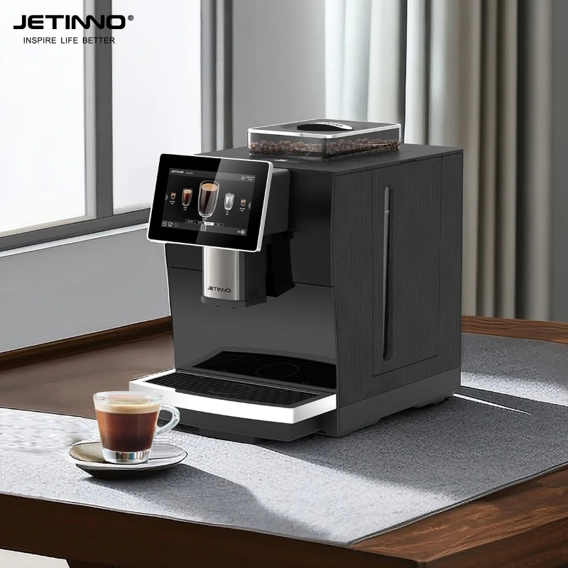 Jetinno JL08 кофе-машина для домашнего использования эспрессо с одним сенсорным экраном автоматическая кофемашина 30 чашек кофеварка