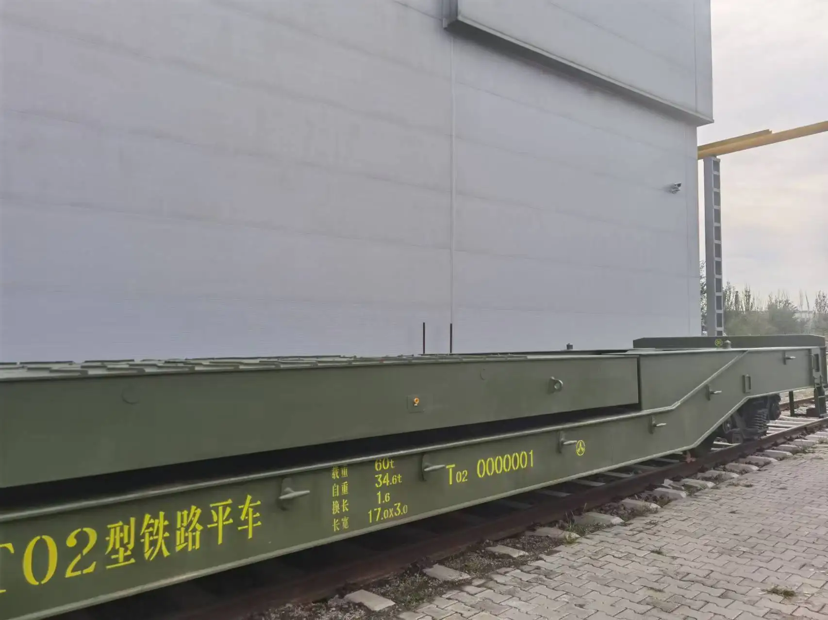Manufacture  Railway Flat Wagon BFCY
