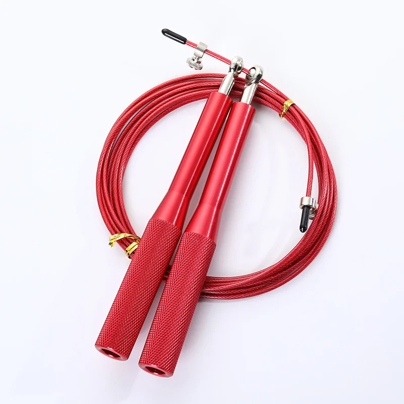 Metal  wireless jump rope  suppliers elastic Exam  training skipping exercise Crossfit Speed  handle jump rope