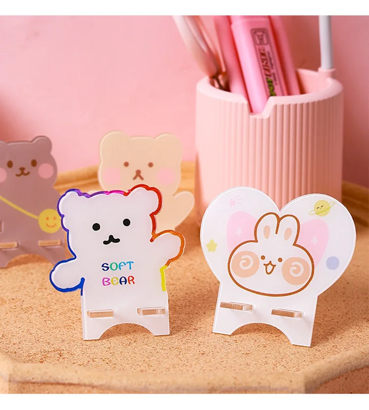 2021 Cute Cartoon Cat Custom New Arrival Lazy Phone Stand Holder Phone