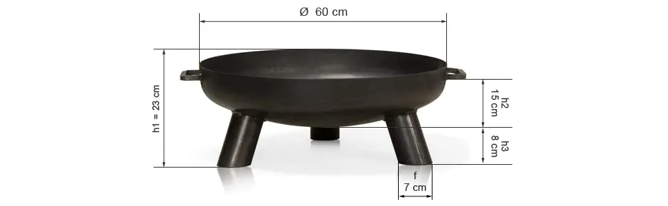 Отдых на природе Костровая чаша из нержавеющей стали садовые жаровня