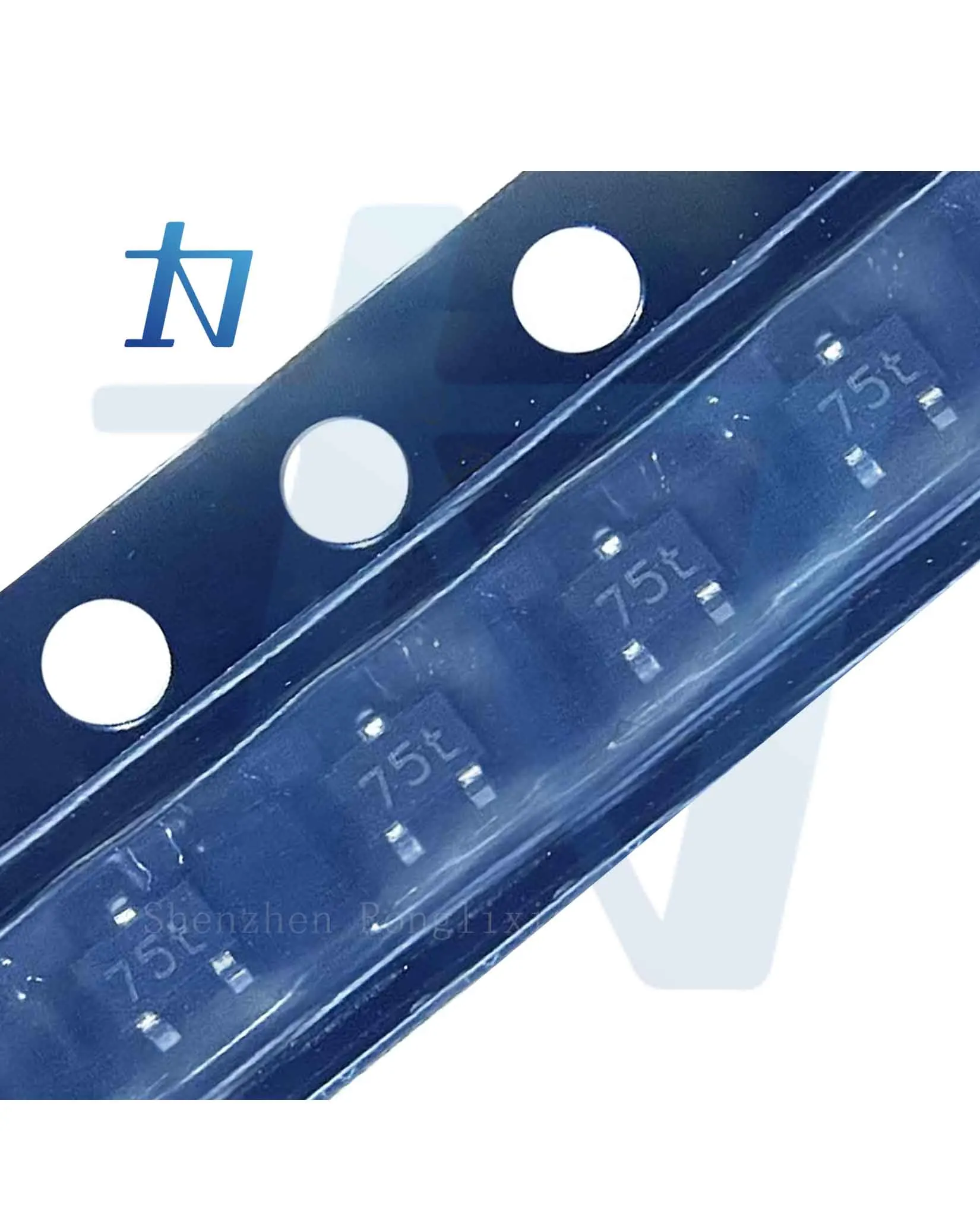 Screen printing   75t  SOT323   Original Integrated circuit  IC    Schottky Diodes & Rectifiers   Chip   BAS70-05W