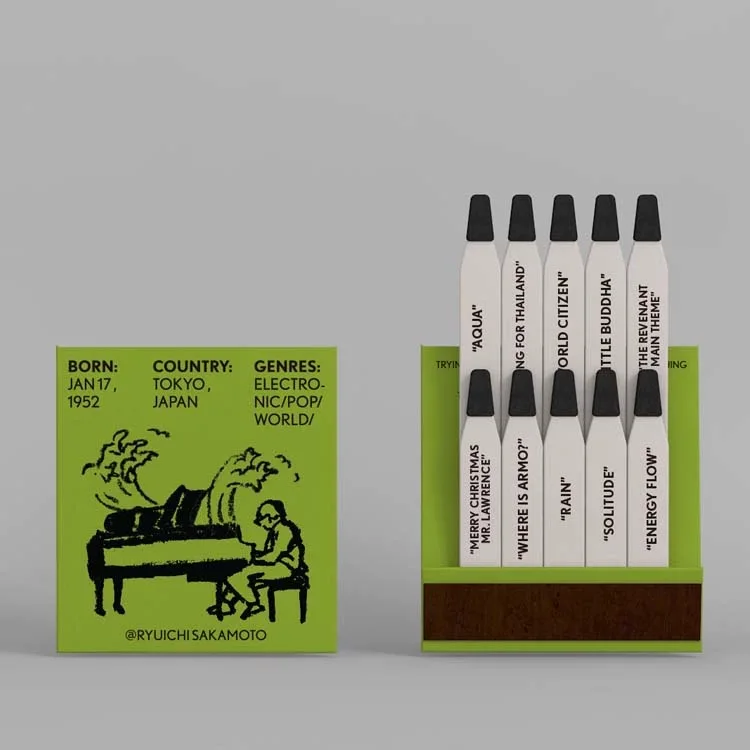 VLONG Book Style Matches Old Vintage Custom Logo Private Label Custom Matches Book Safety Color Matches