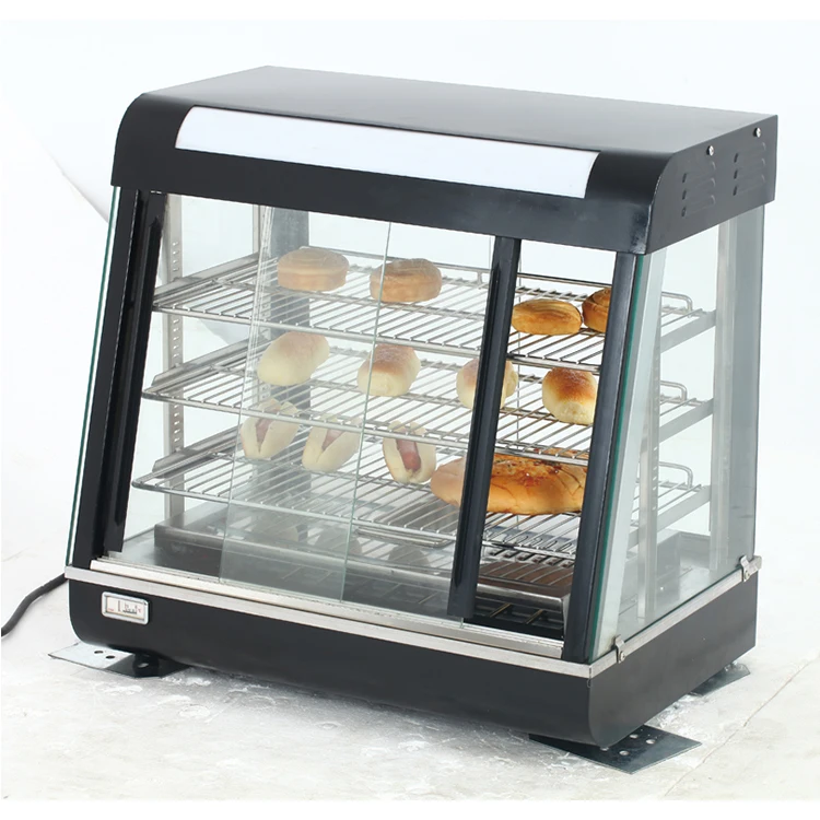 
2020 Curved Glass Electric Food Warming Display Showcase/High Efficiency Food Warmer 