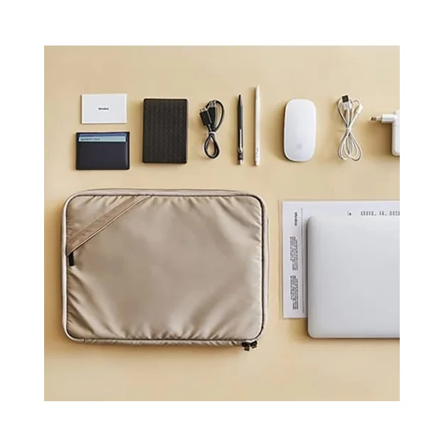 New Product Nylon Laptop Sleeve With Handle Notebook Computer Bag File Folder Bag A4