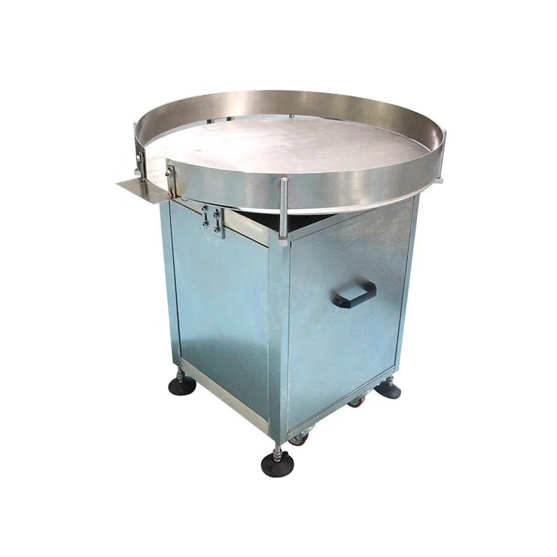 Automatic Turntable Bottle Collecting Bottle Unscrambler Machine For Assembly Line