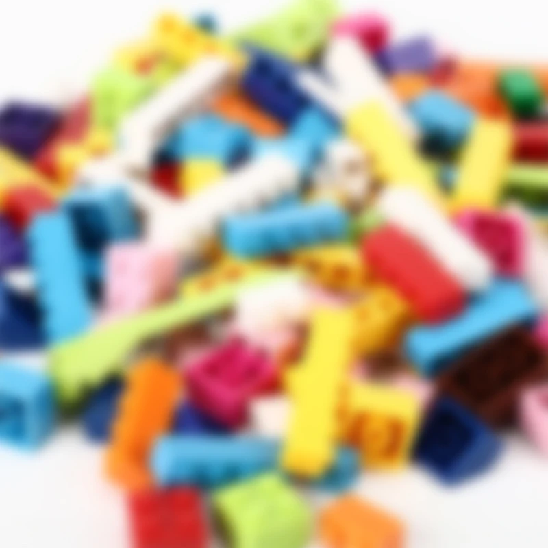 Wholesale 500/1000pcs Blocks Bricks Kids Kit DIY Education Compatible with Small Particles Building Block Sets Toys ABS Plastic