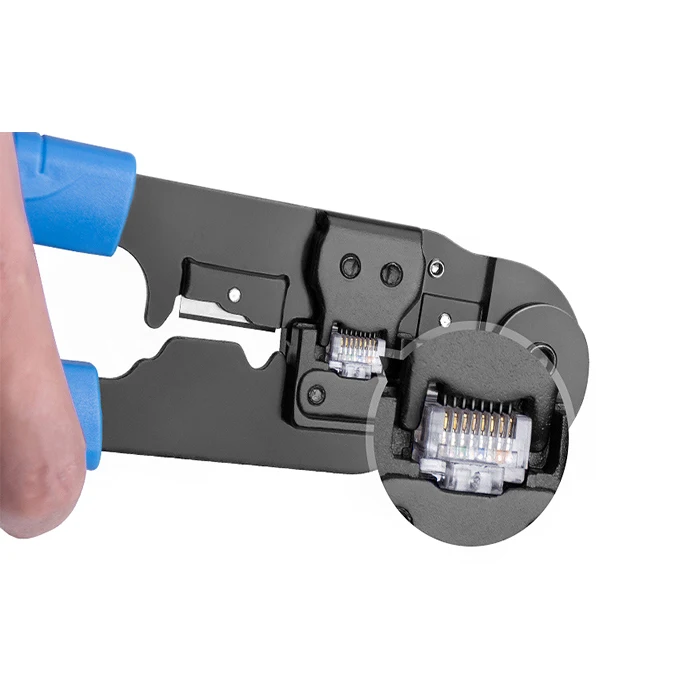 Modular Plug Crimper Network LAN Cable 8P8C Cat5/5e/6/6a (catx)  Rj45 Rj11 Crimping Tool