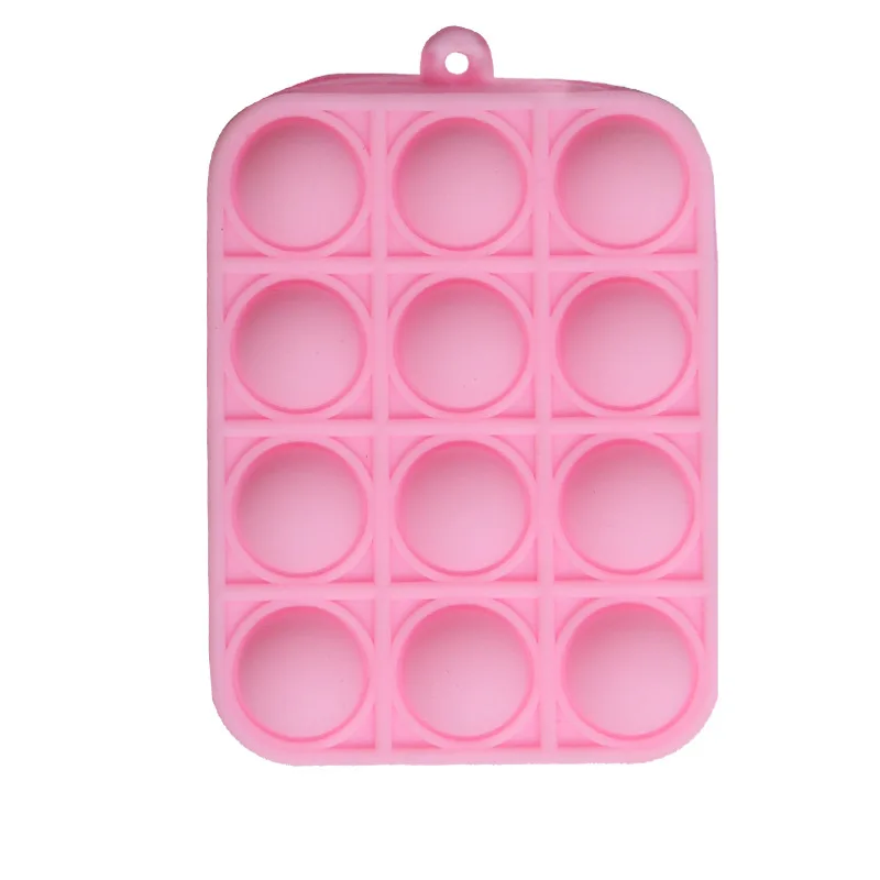 Manufacturers Children Kawaii Cute Kids Keychain Shoulder Cross Body Bag Cartoon Square Pouch Silicone Coin Purse For Girls