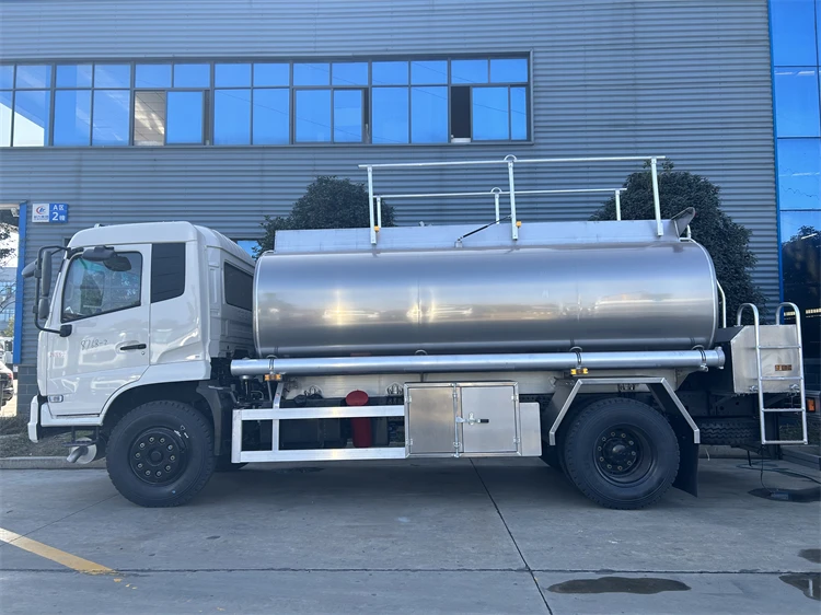 4*2 dongfeng 15cbm oil tanker truck for sale 10ton fuel trucks made in china