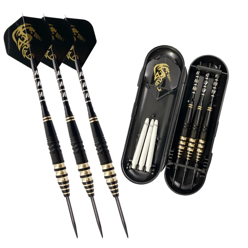 Steel tip darts set 3pcs dart with box Good Quality