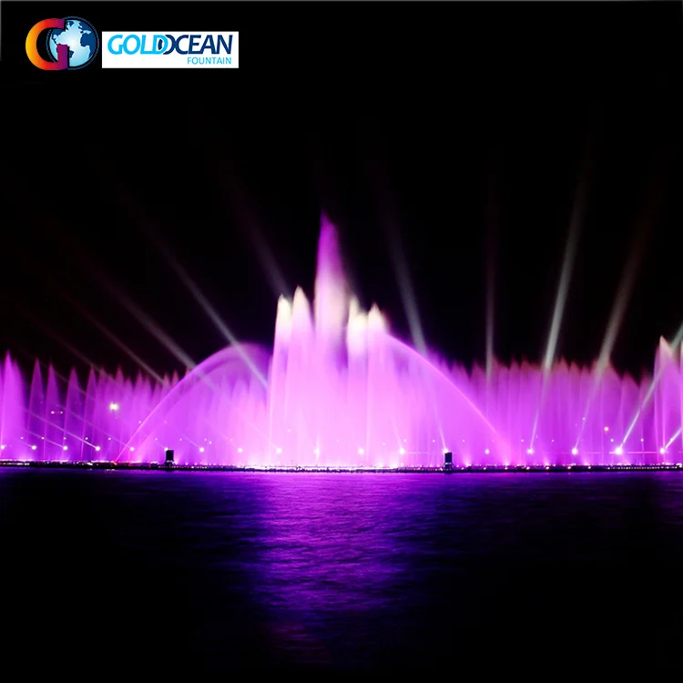 Outdoor Party Large Multicolor Musical Dancing Fountain