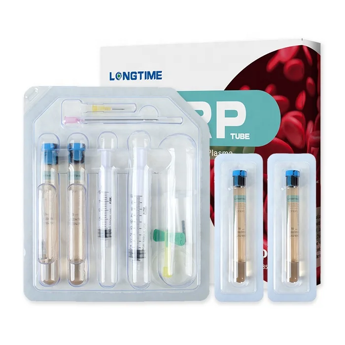 Vacuum tube blood prp centrifuge machine with prp kit dermatologists in aesthetic care