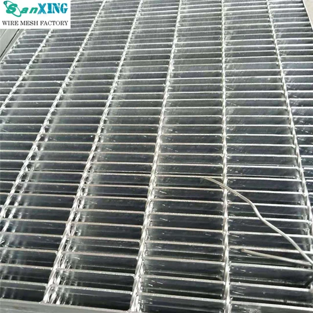 Hot Dipped Galvanized Welded Steel Bar Grating for Step Ladder Protective Grating