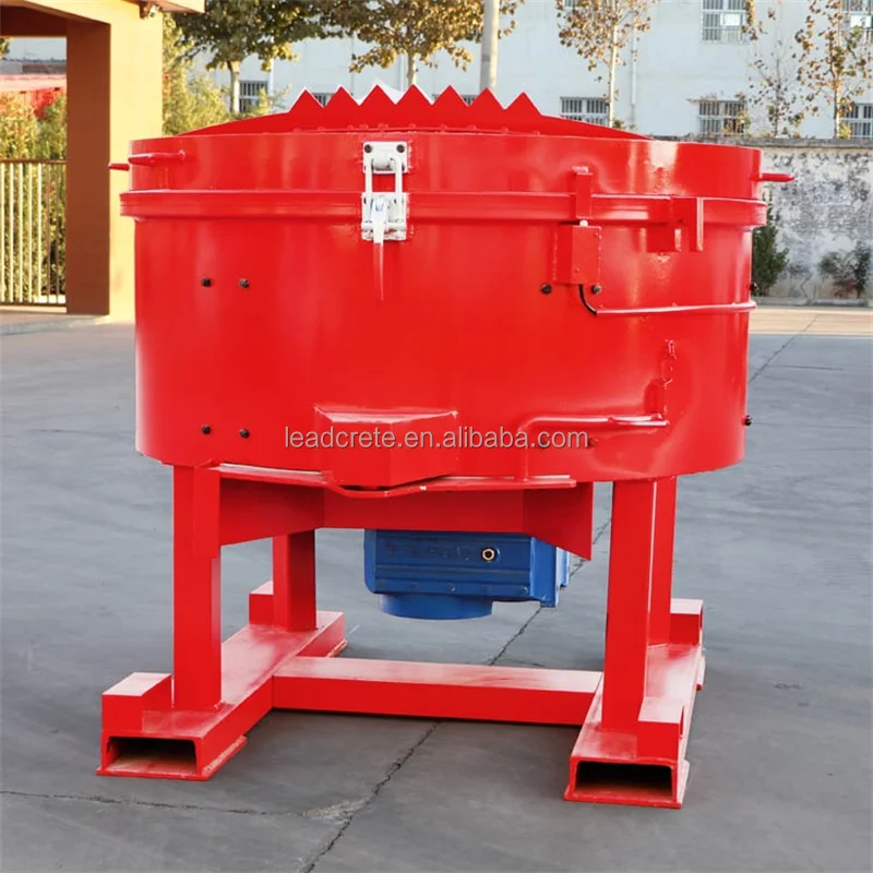 500kg castable refractory mixer refractory site use mobile mortar pan mixer price