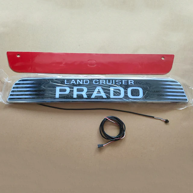 Optical Blue LED Rear Bumper Reflector Brake Tail Light Kit for Toyota Land Cruiser PRADO FJ150 2010-2021