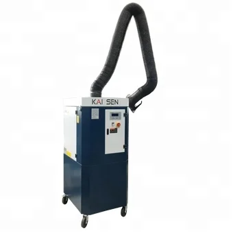 PLC Mobile Self-cleaning Welding Fume Extractors with Multi-station For TIG MIG Gas Shielded Welding and MMA