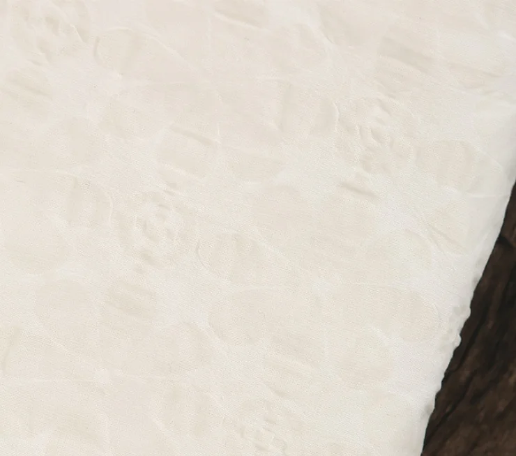 Cotton tinsel  printed fabric 100%  cotton pique crinkle sheer gauze  fabric for summer and spring clothing