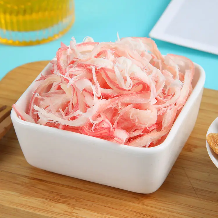 Прямые продажи с завода здоровых и вкусных готовых к употреблению тертый вручную морепродукты сухие повседневные закуски из углеродного тертого кальмара на