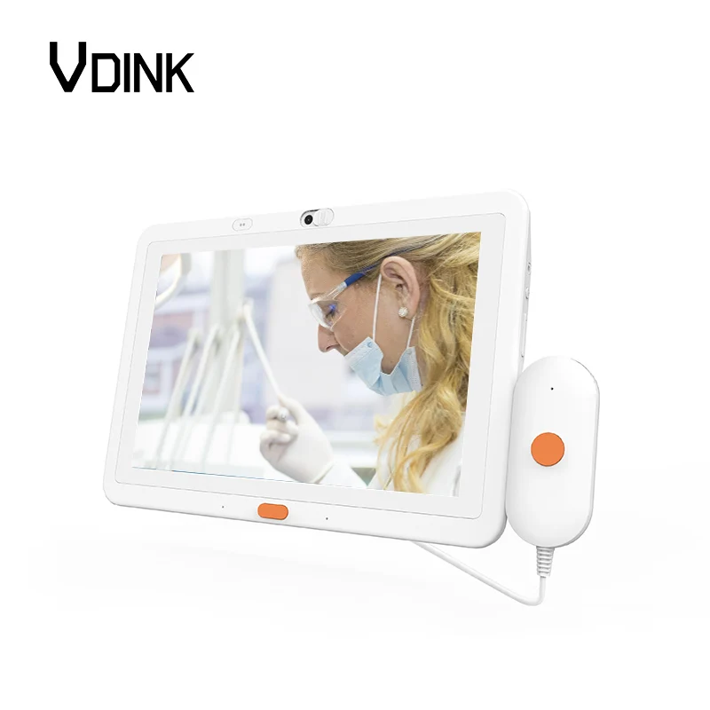 Vdink Professional Manufacturer 10.1 Inch Interactive Wall Mounted Touch Screen OEM Hospital Patient Medical Computer Android